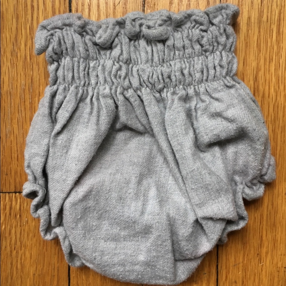 Zara Gray Twill Briefs 3-6 Months